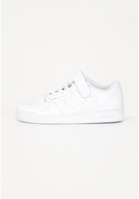 White sneakers for boys and girls Forum Low ADIDAS ORIGINALS | FY7981.